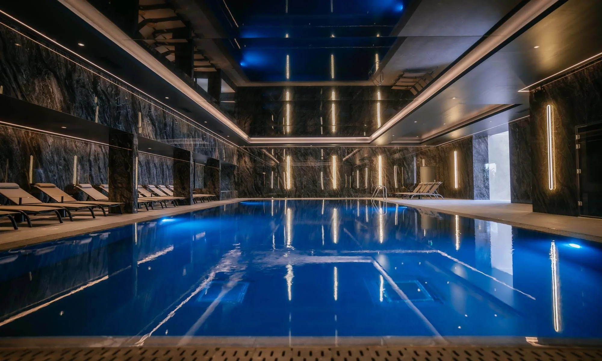 The Imperia Spa pool at Gleddoch
